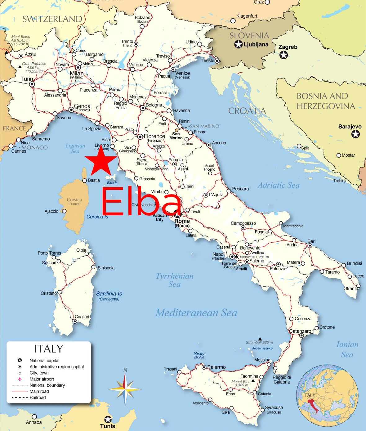 Guide to going mountain biking in Elba