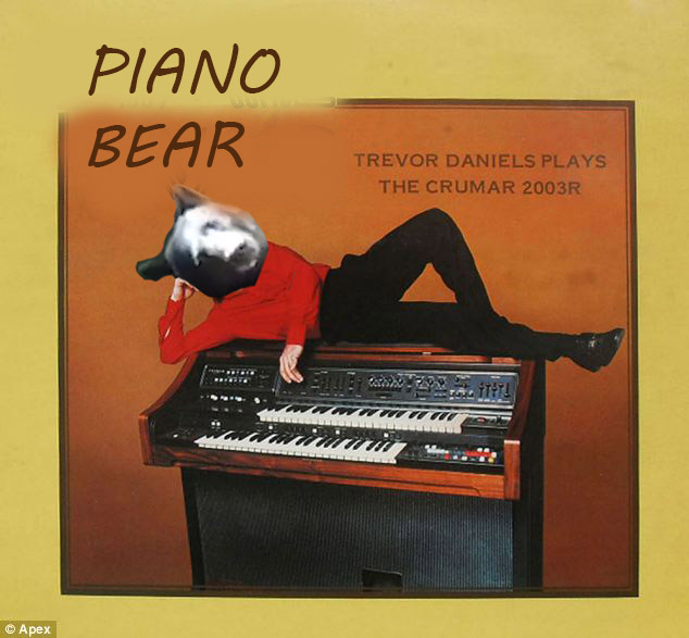 Bear Playing Piano