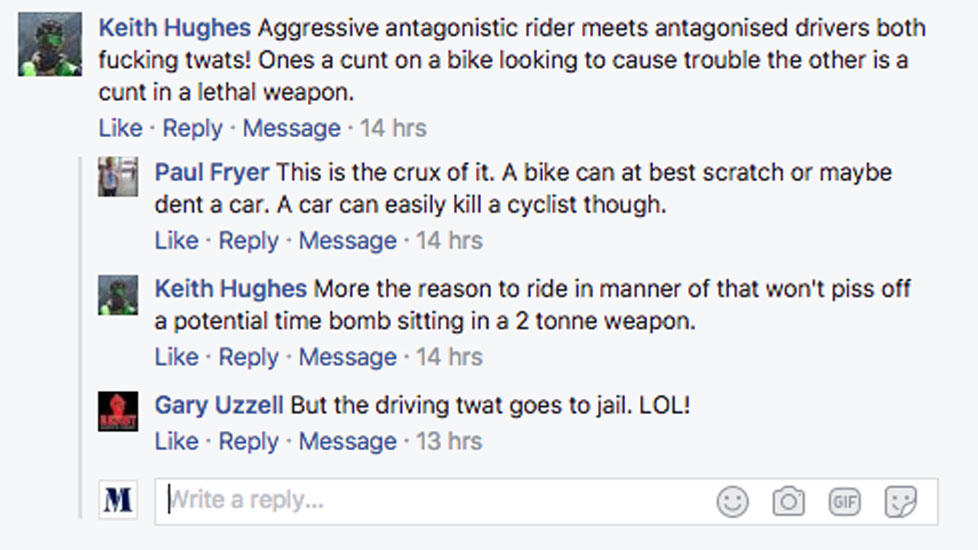 Facebook-Comments-Cycling-Car-Crash-Tennessee