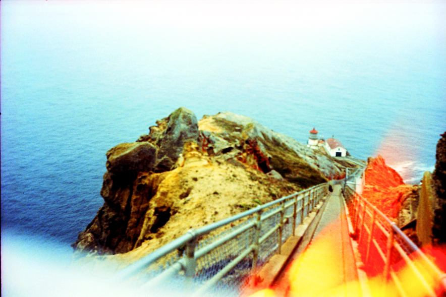 Point Reyes Lighthouse shot with an old dive camera. Credit: Ryan Tatar