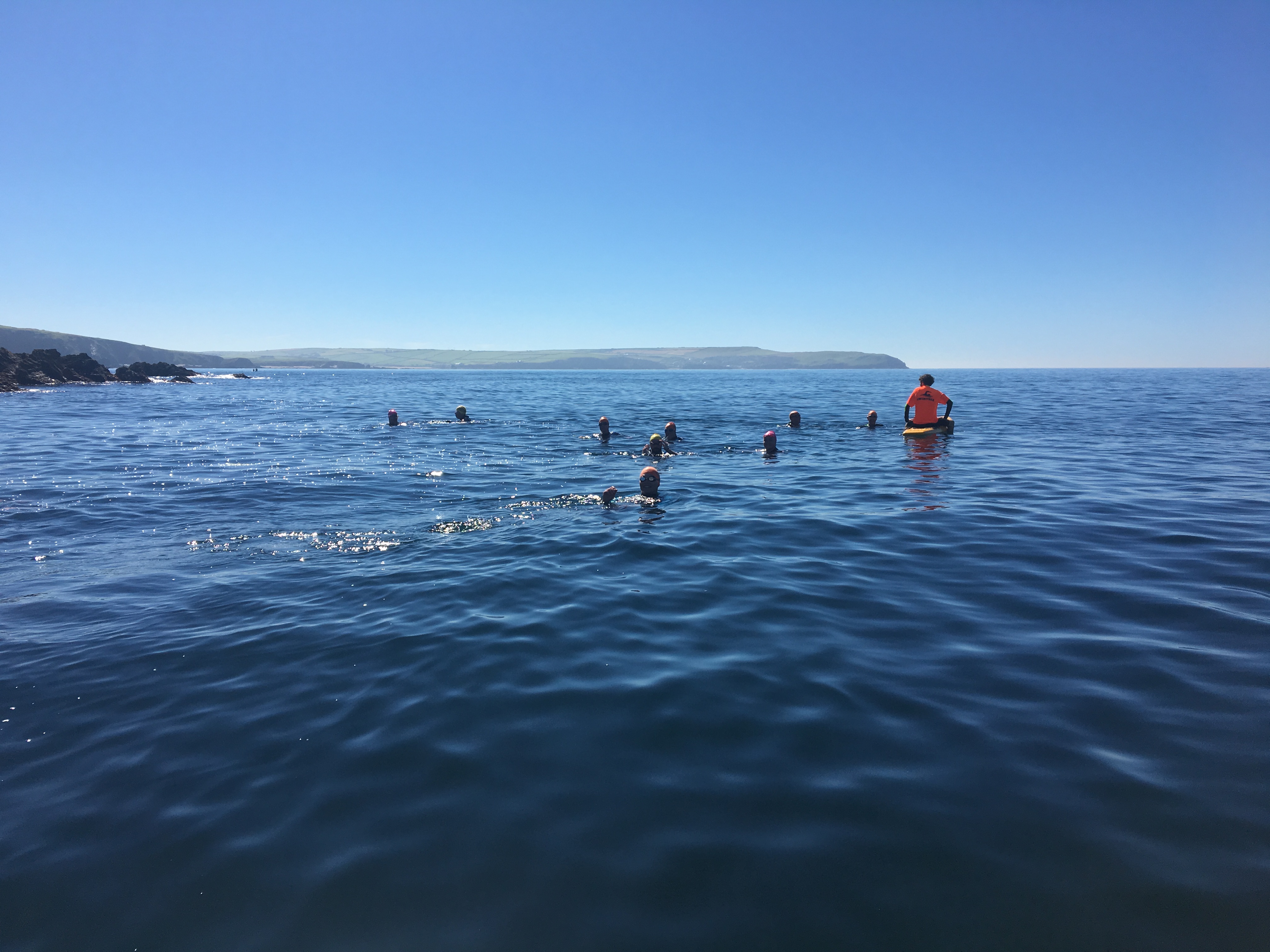 This is how Burgh Island looks on a super-sunny, calm day. Credit: SwimTrek