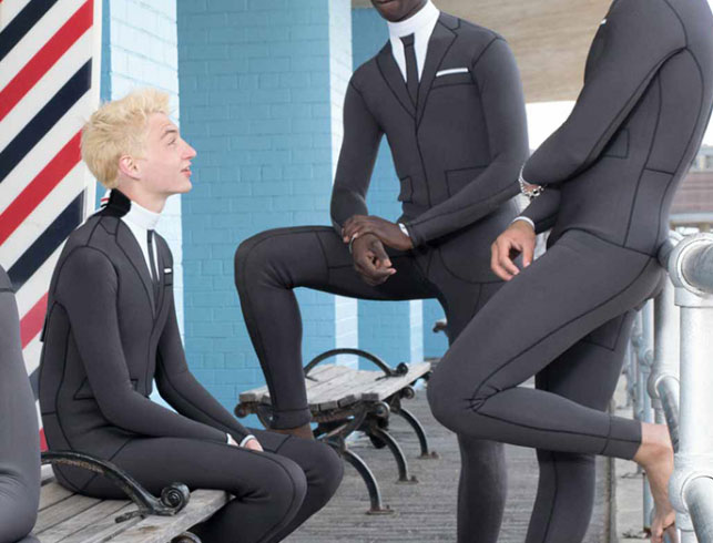 The $3,900 wetsuit that looks like a business suit