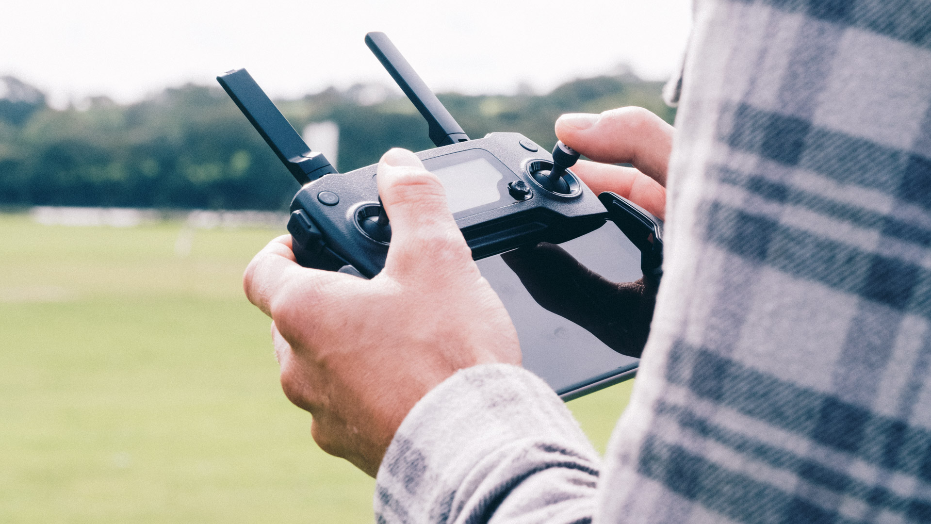 The Mavic is flown using a controller that connects to your smartphone. With the DJI Go App installed, you see what the drone sees.