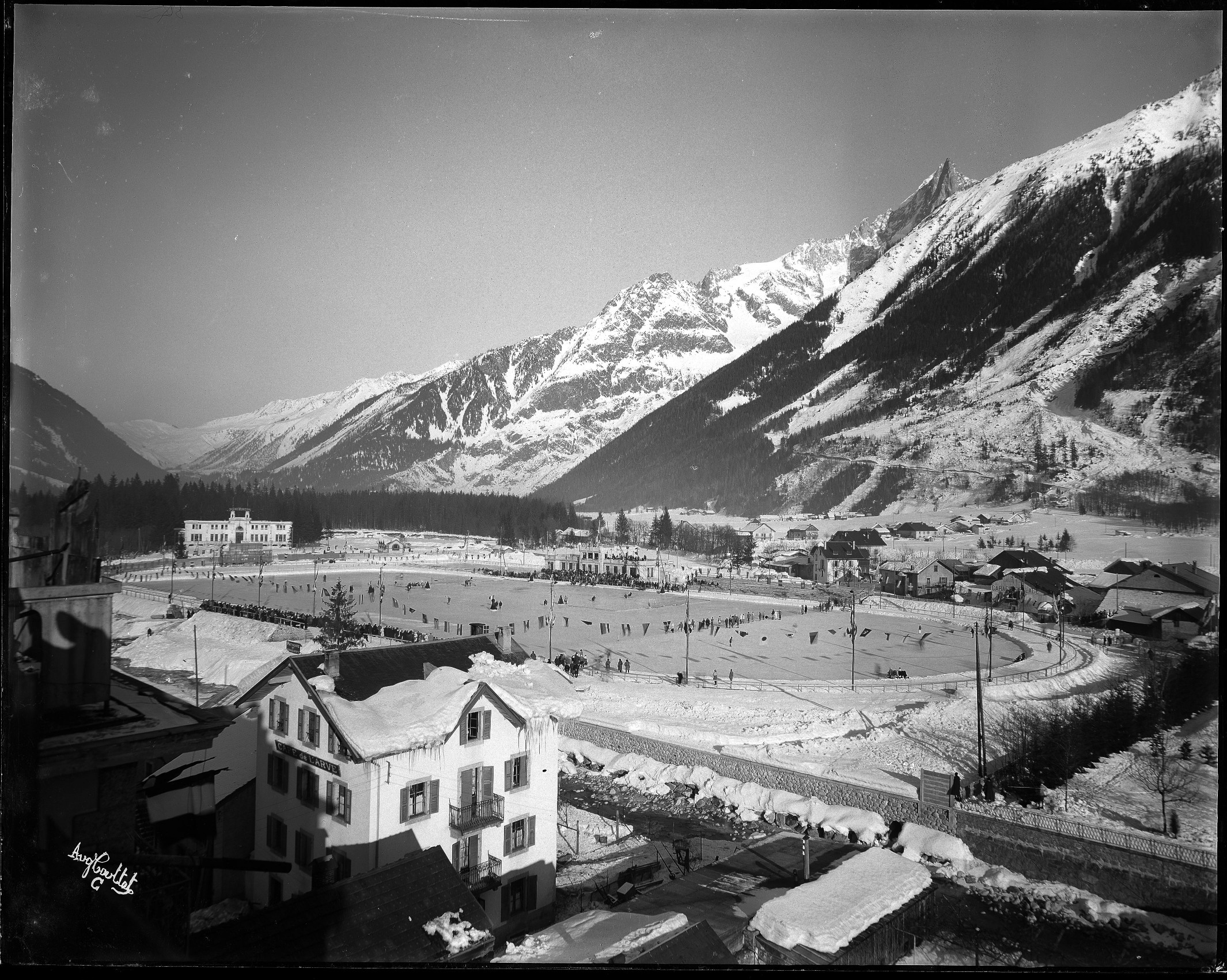 first ever winter olympics chamonix 1924