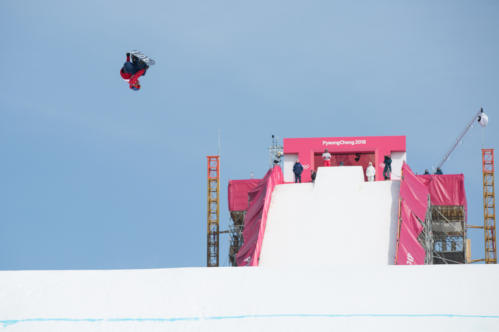 Billy Morgan Snowboard big Air Olympics 2018 Pyeongchang