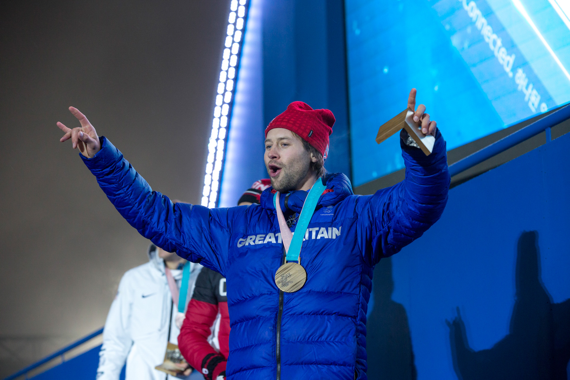 Billy Morgan wins bronze in snowboard Big Air at the 2018 Olympics in Pyeongchang
