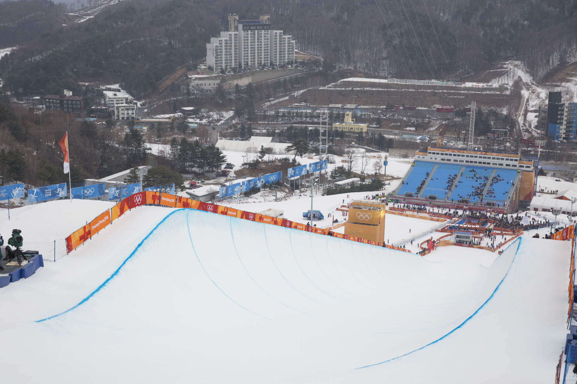 Mens Ski Halfpipe Finals Pyeongchang Winter Olympics 2018 © Sam Mellish