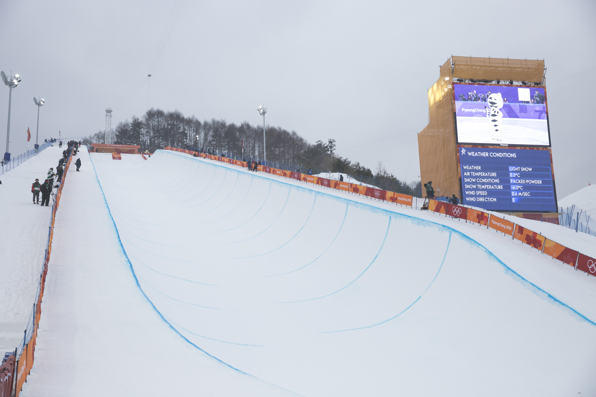 Womens Ski Halfpipe Finals Pyeongchang Winter Olympics 2018 © Sam Mellish