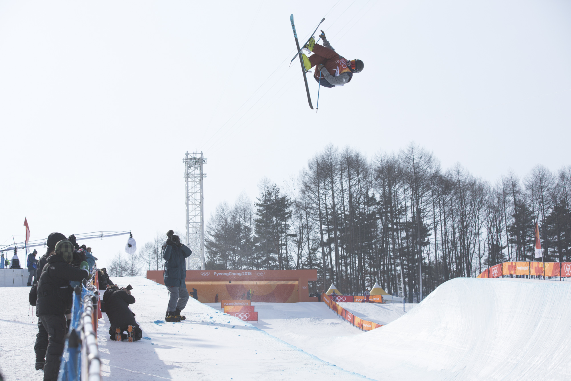 Pyeongchang 2018 Winter Olympics Men's Halfpipe Skiing Qualification finals