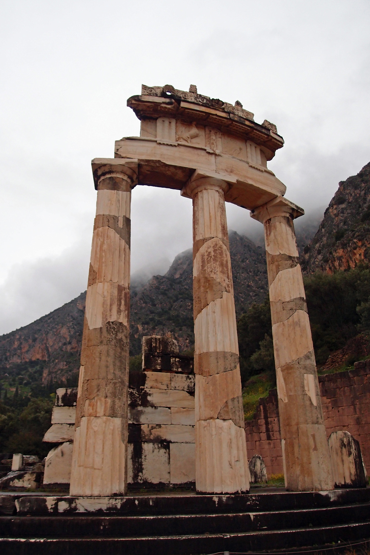 The Tholos, a 4th century masterpiece in Delphi