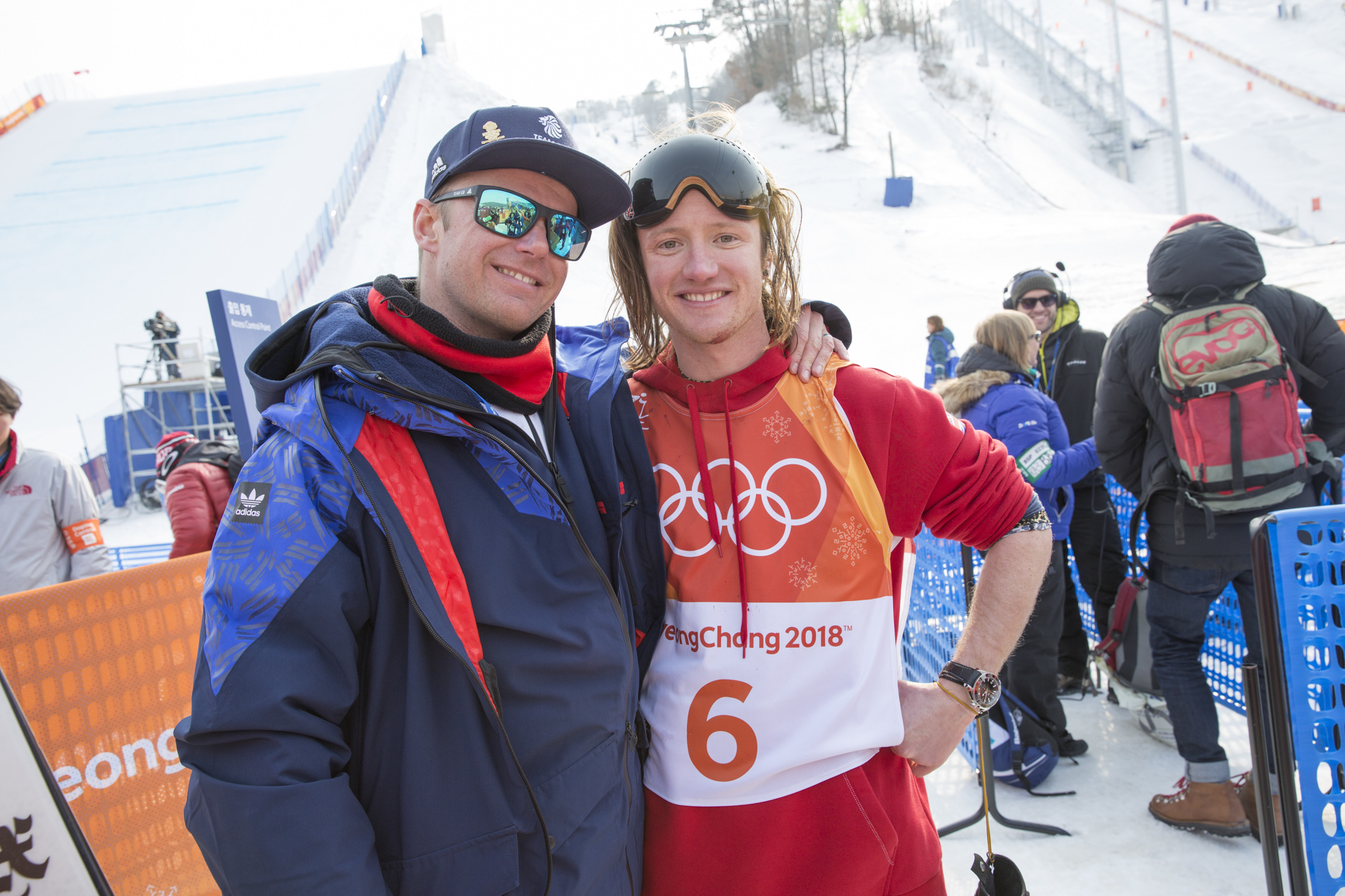 Men's ski slopestyle final during the Pyeongchang Winter Olympic