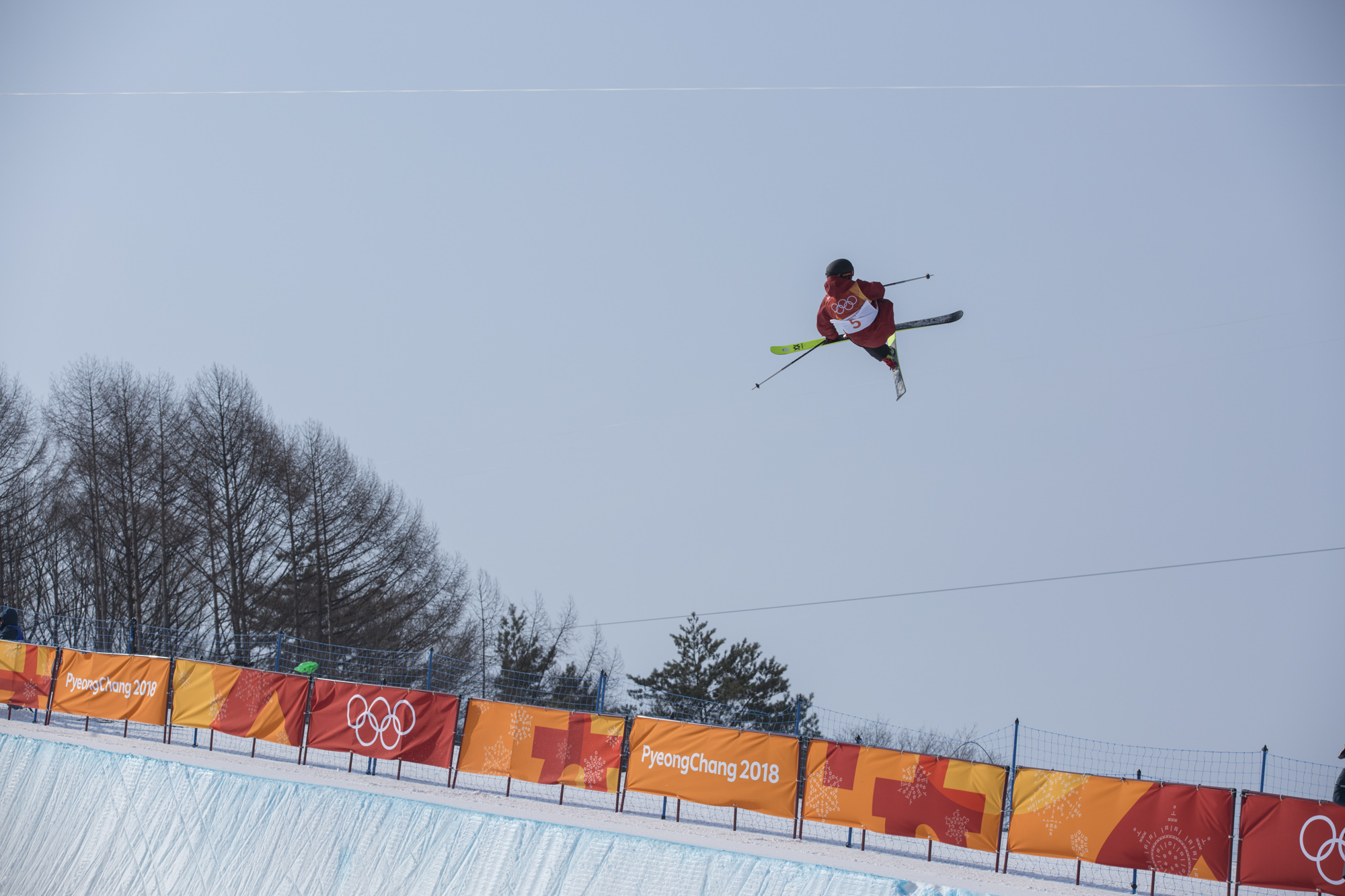 Pyeongchang 2018 Winter Olympics Men's Halfpipe Skiing Qualification finals