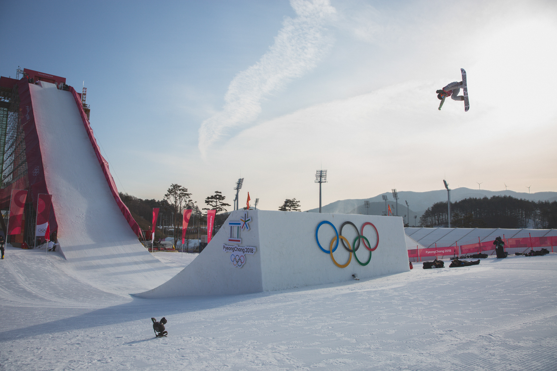 Red Gerard Snowboard big Air Olympics 2018 Pyeongchang