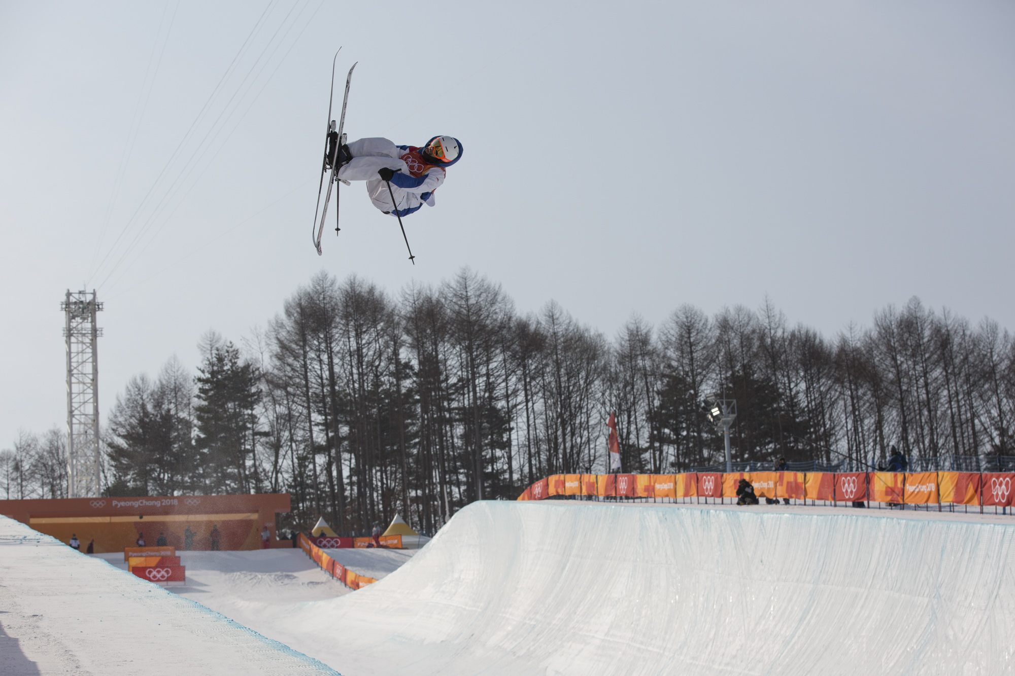 Pyeongchang 2018 Winter Olympics Men's Halfpipe Skiing Qualifica