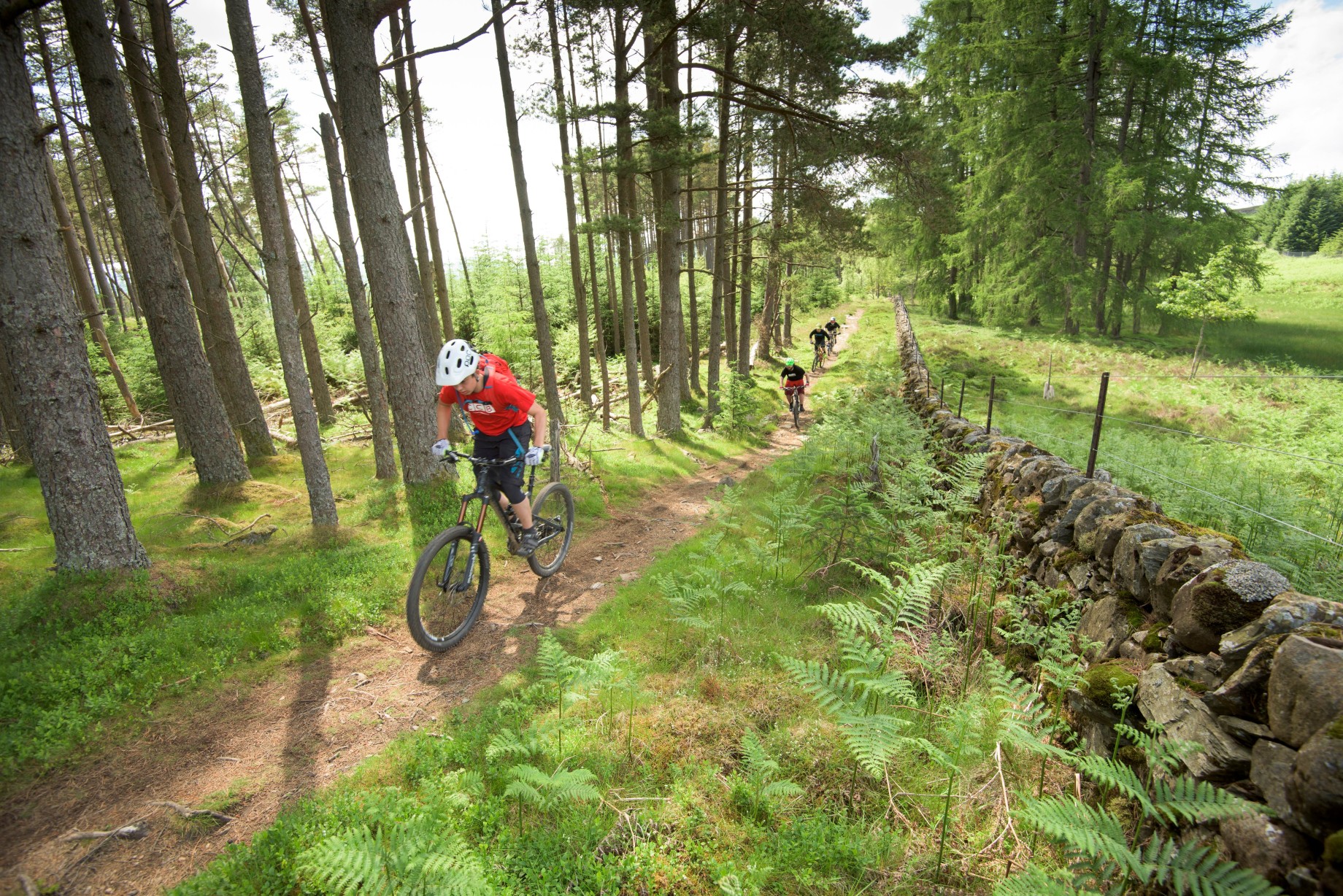 comrie croft mountain biking in scotland