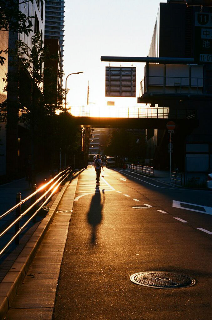 Skateboarding in Tokyo