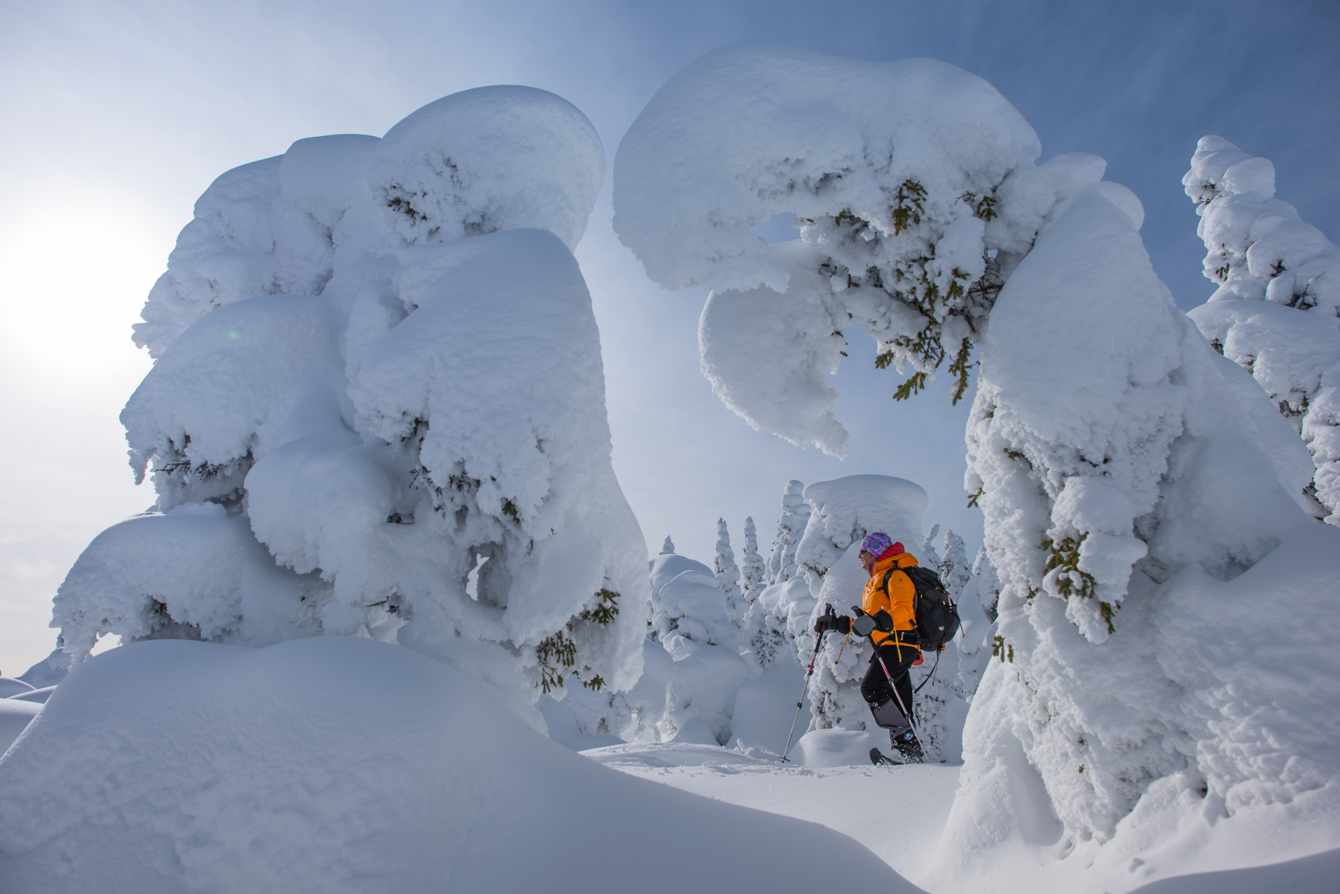 Skiing in Quebec