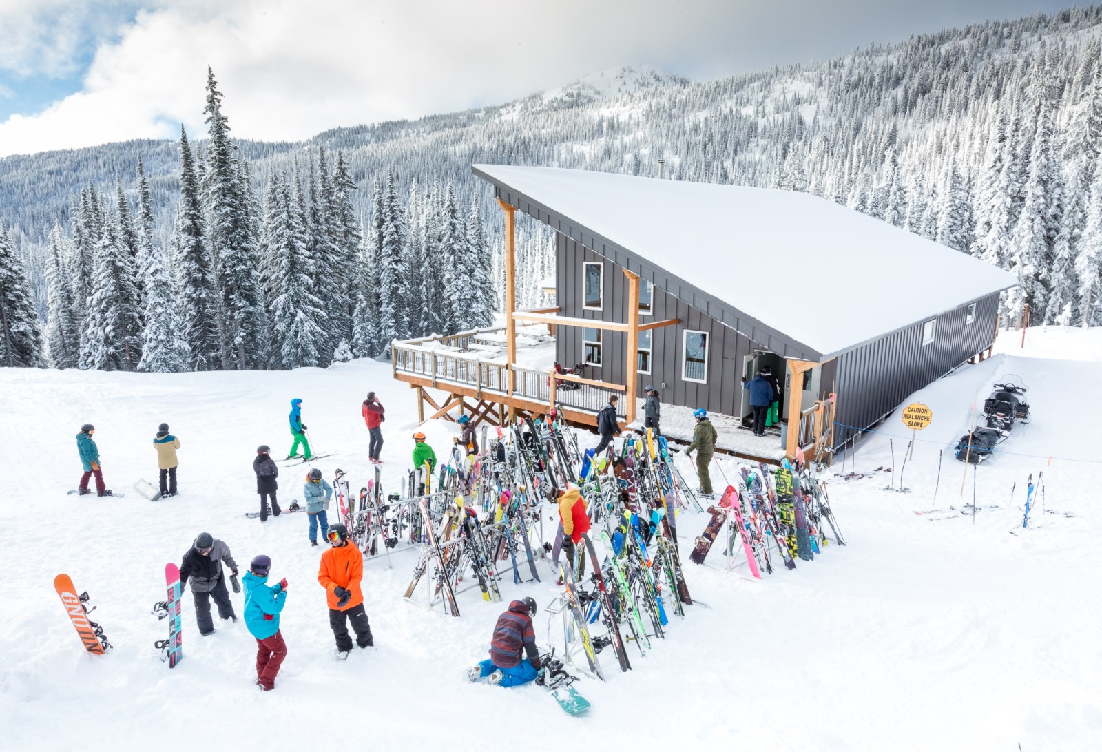 The newly renovated Paradise Lodge at Red Mountain Resort. Photo: Ryan Flett