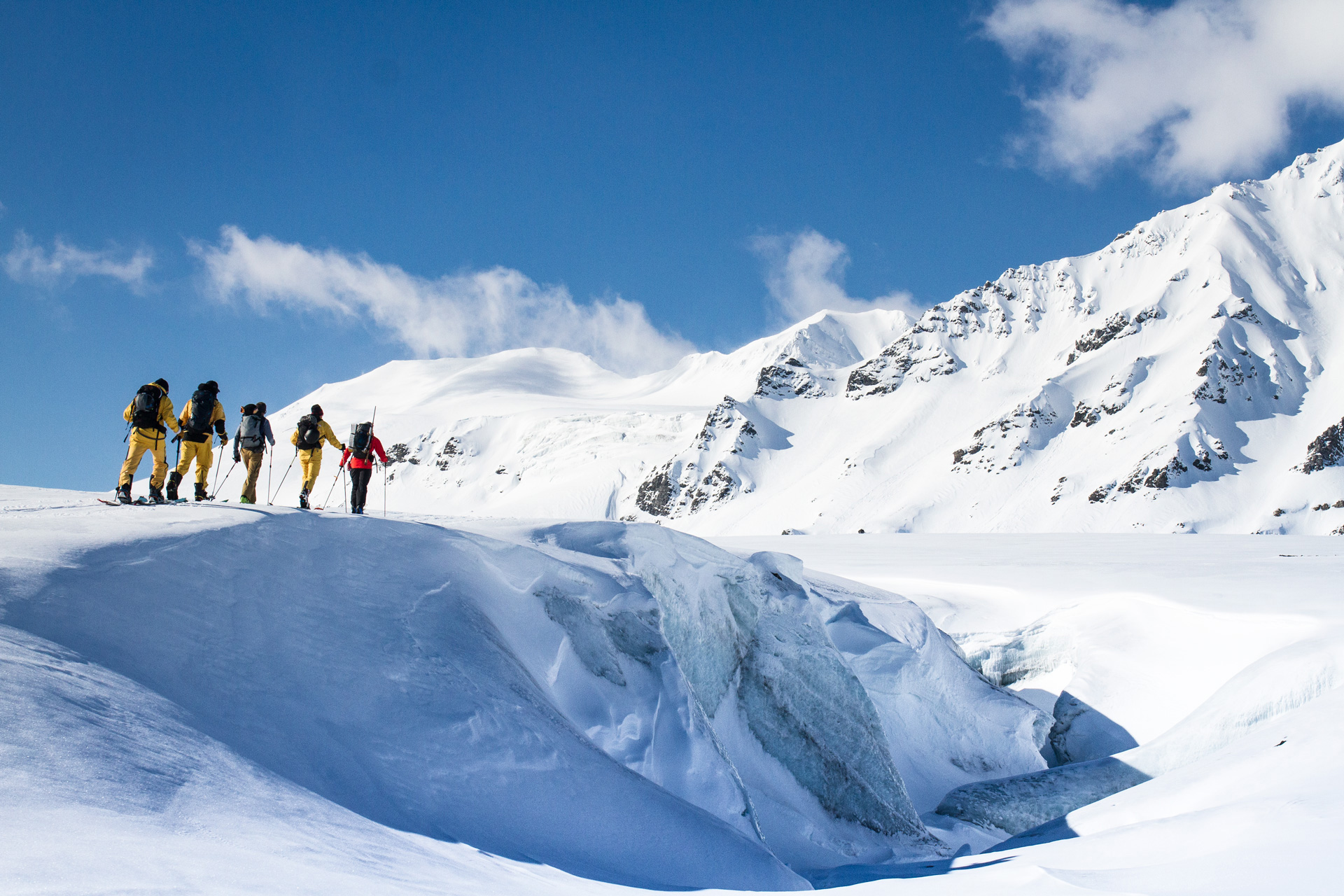 Ski Touring on Svalbard  The Magnetic Pull of the N