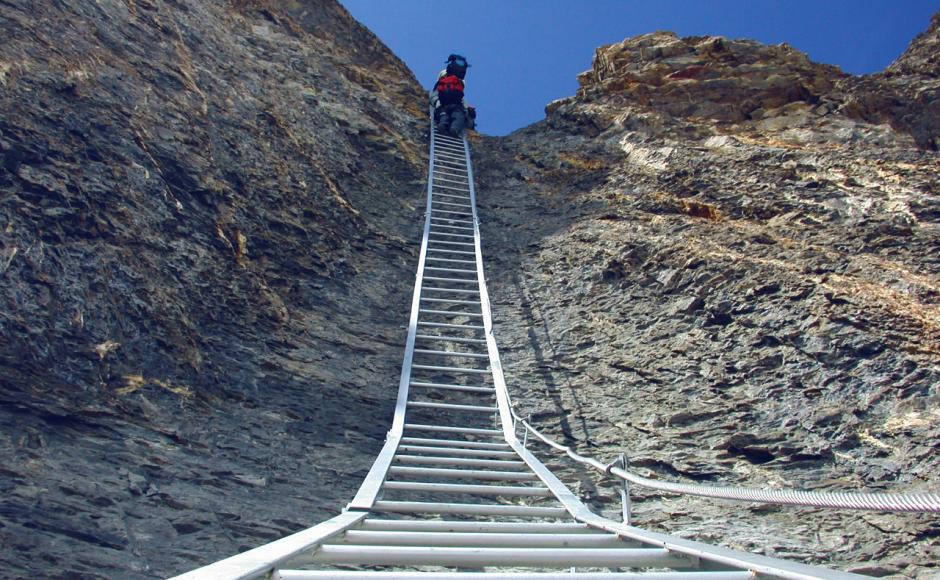 Via Ferrata In Valais