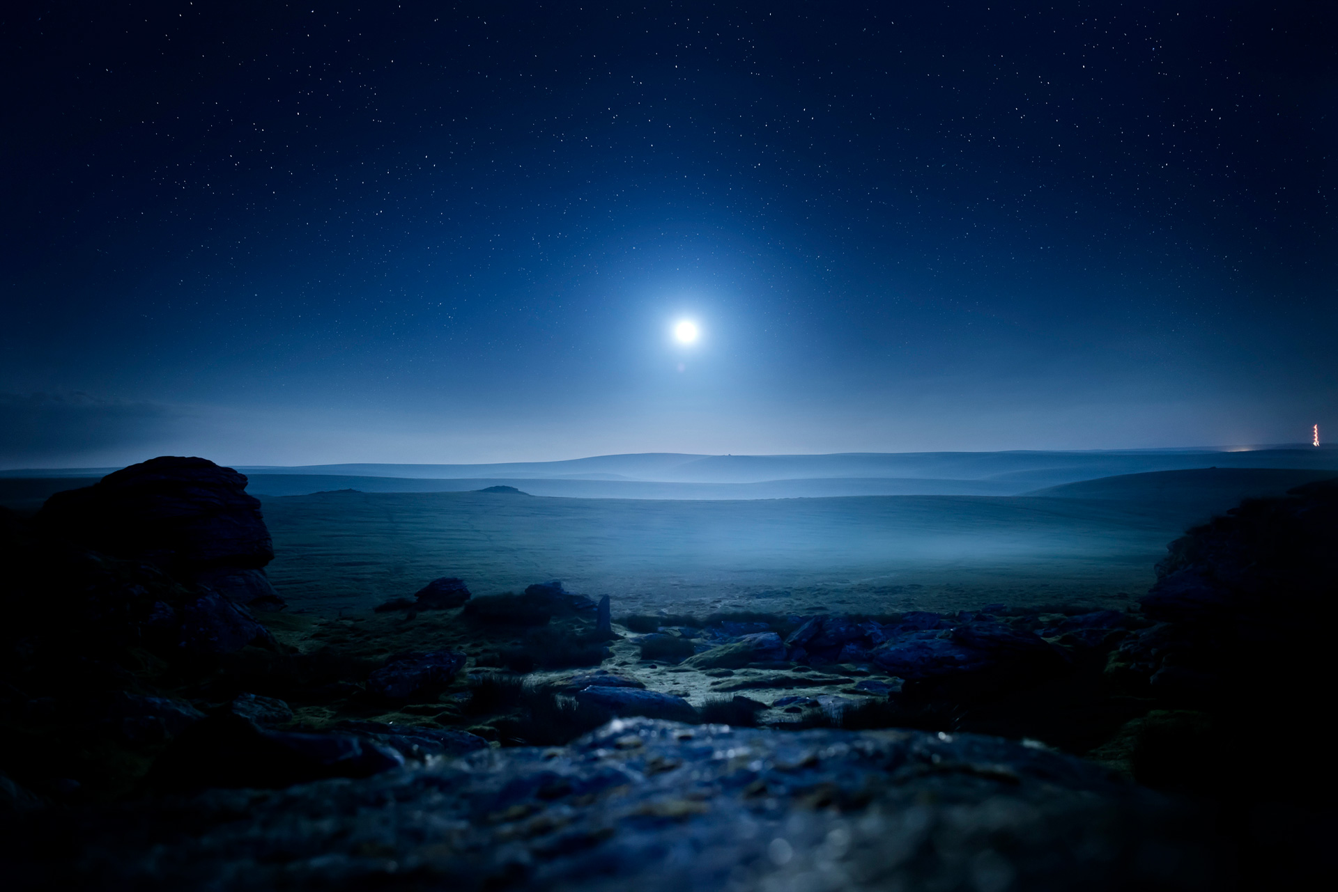 Wild-Camping-Dartmoor-Night