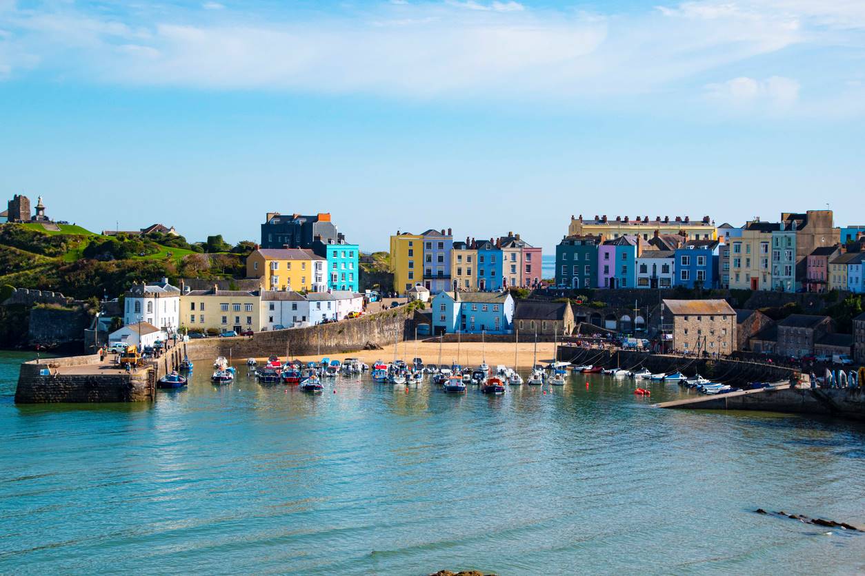 Wild Swimming Locations 9 - Tenby Harbour, Wales