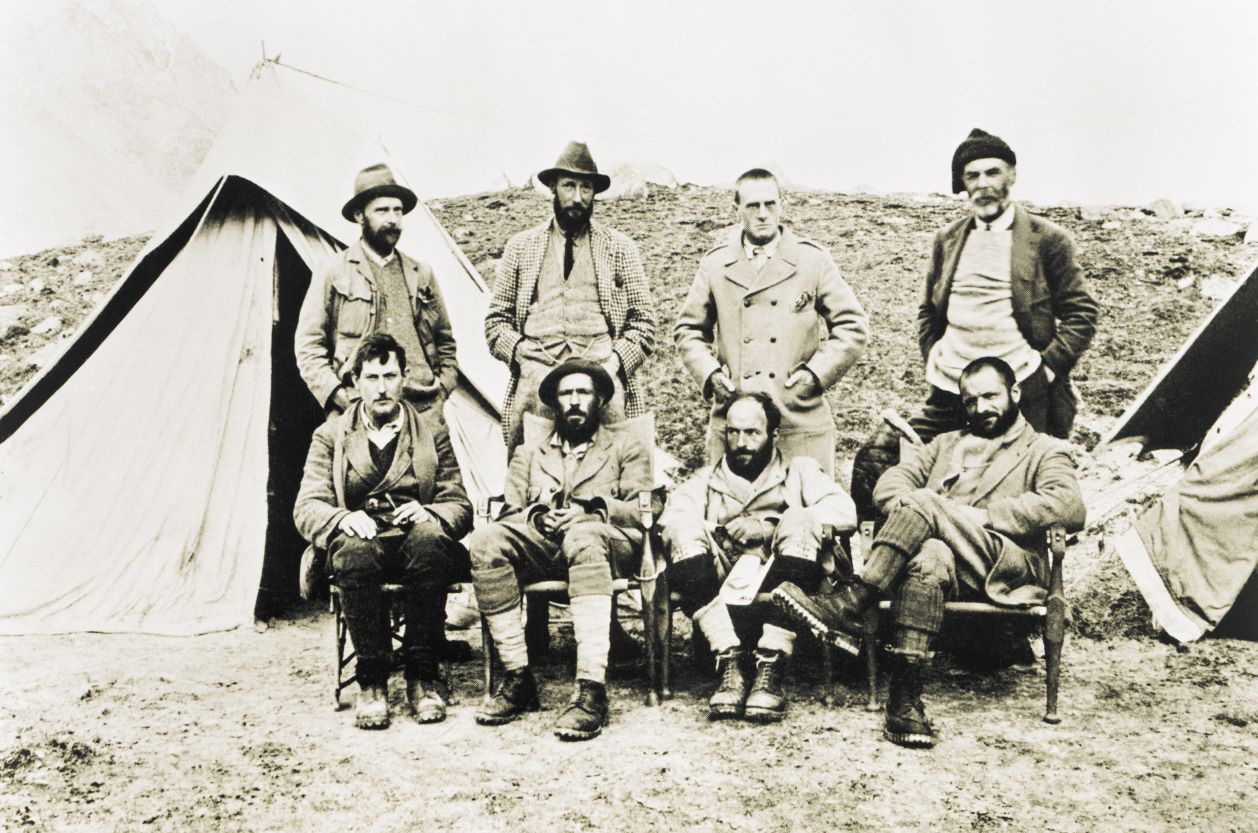 Expedition group of 1921 by Sandy Wollaston