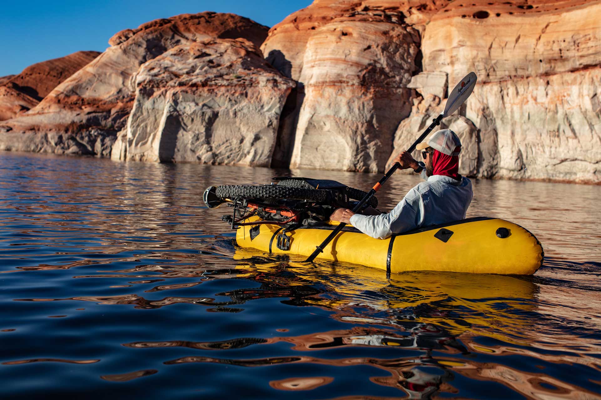 Packrafting-Bikerafting