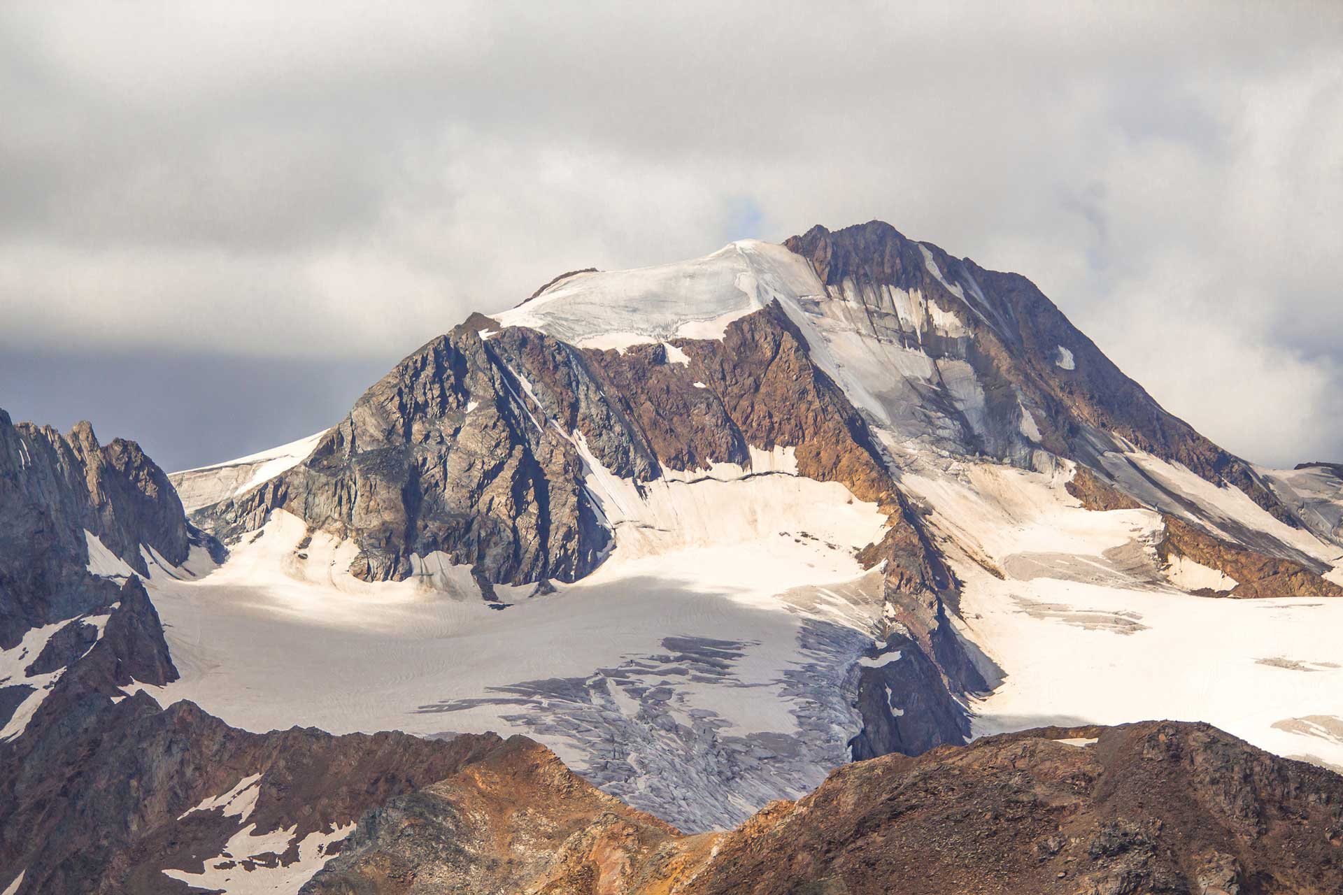 Austria's third highest mountain Weisskugel