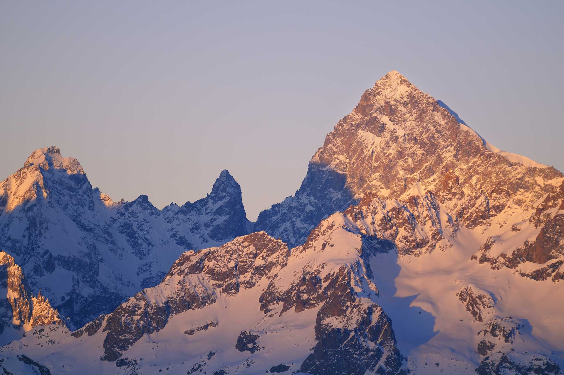 French mountain Barre des Ecrins