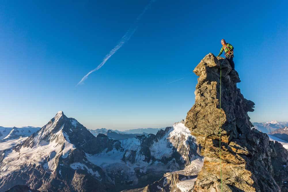 Dent Blanche, the sixth tallest mountain in Switzerland