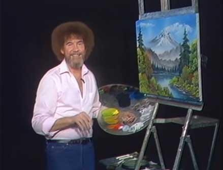 Bob Ross Painting