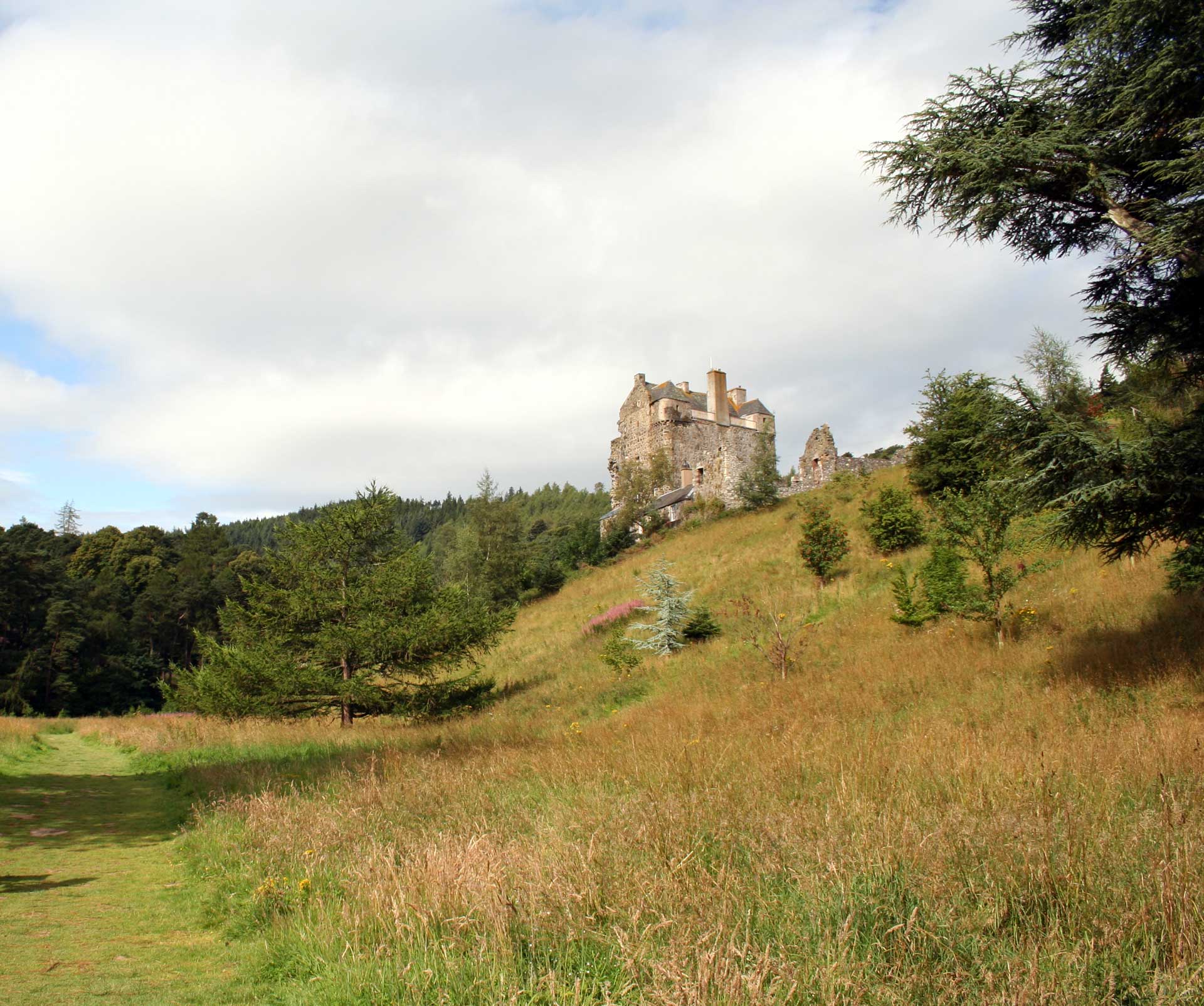 best-walks-in-southern-scotland-neidpath-castle