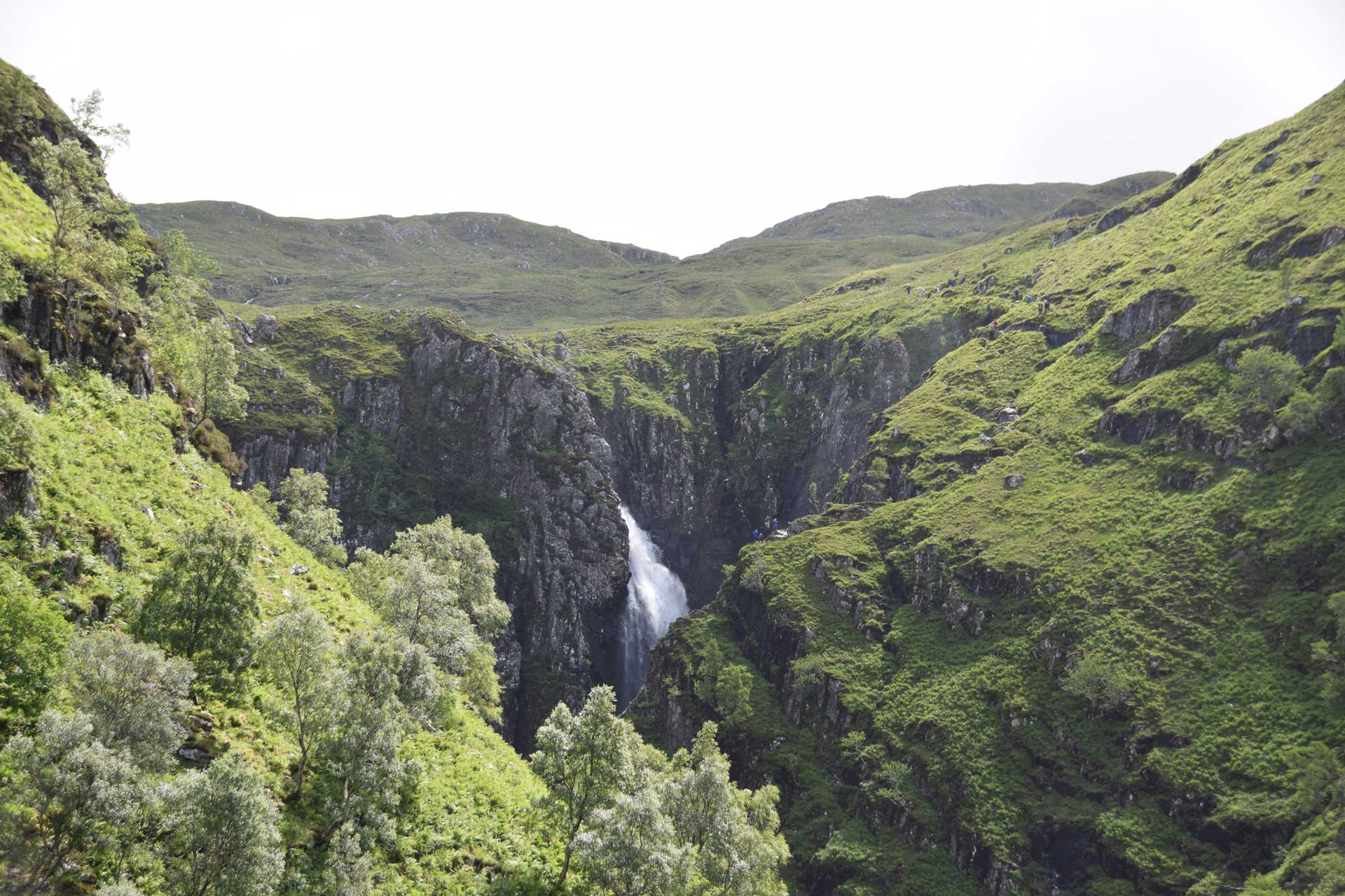 The Falls of Glomach, amongst the highest in the UK