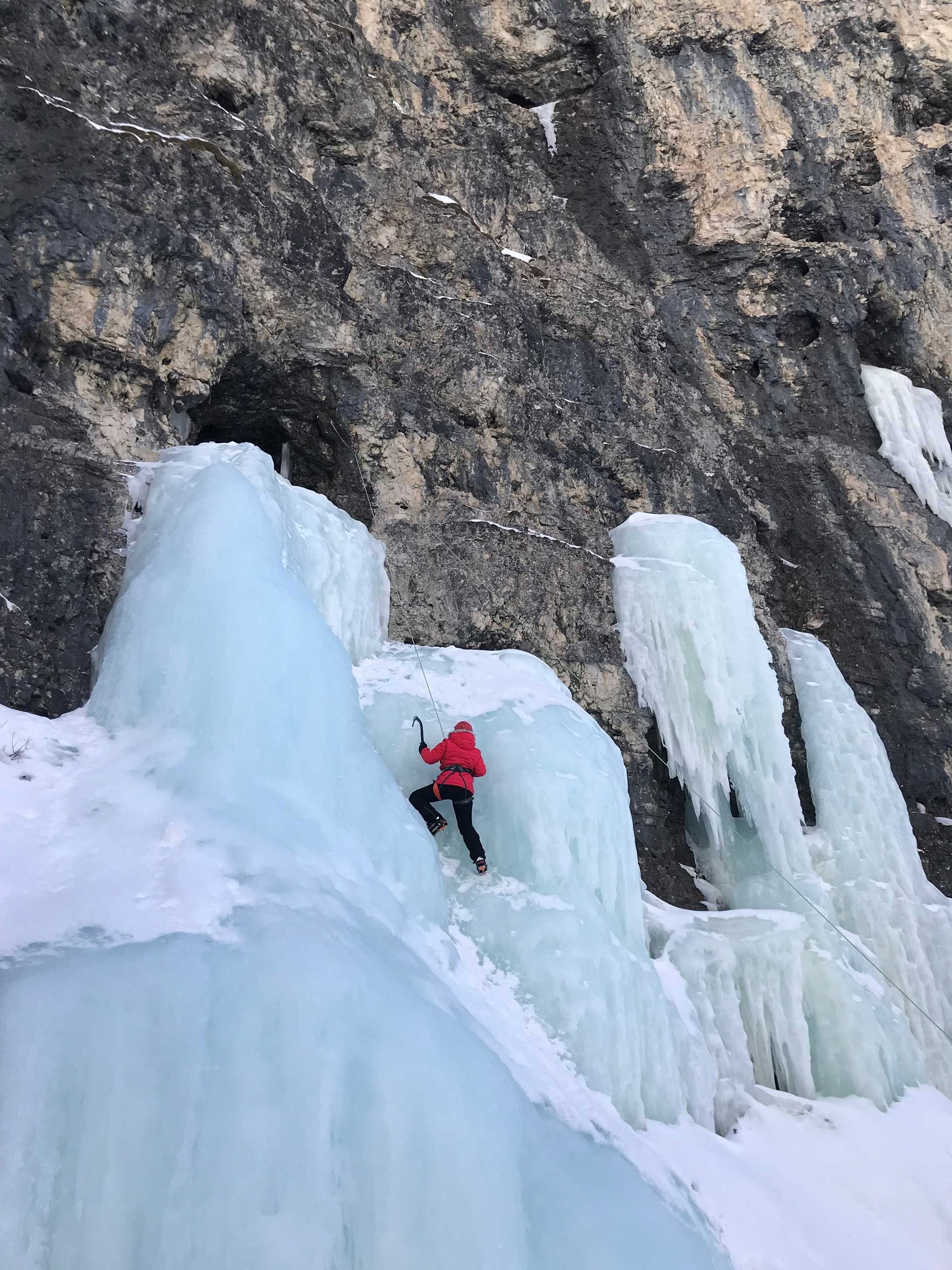 Ice Climbing in Italy