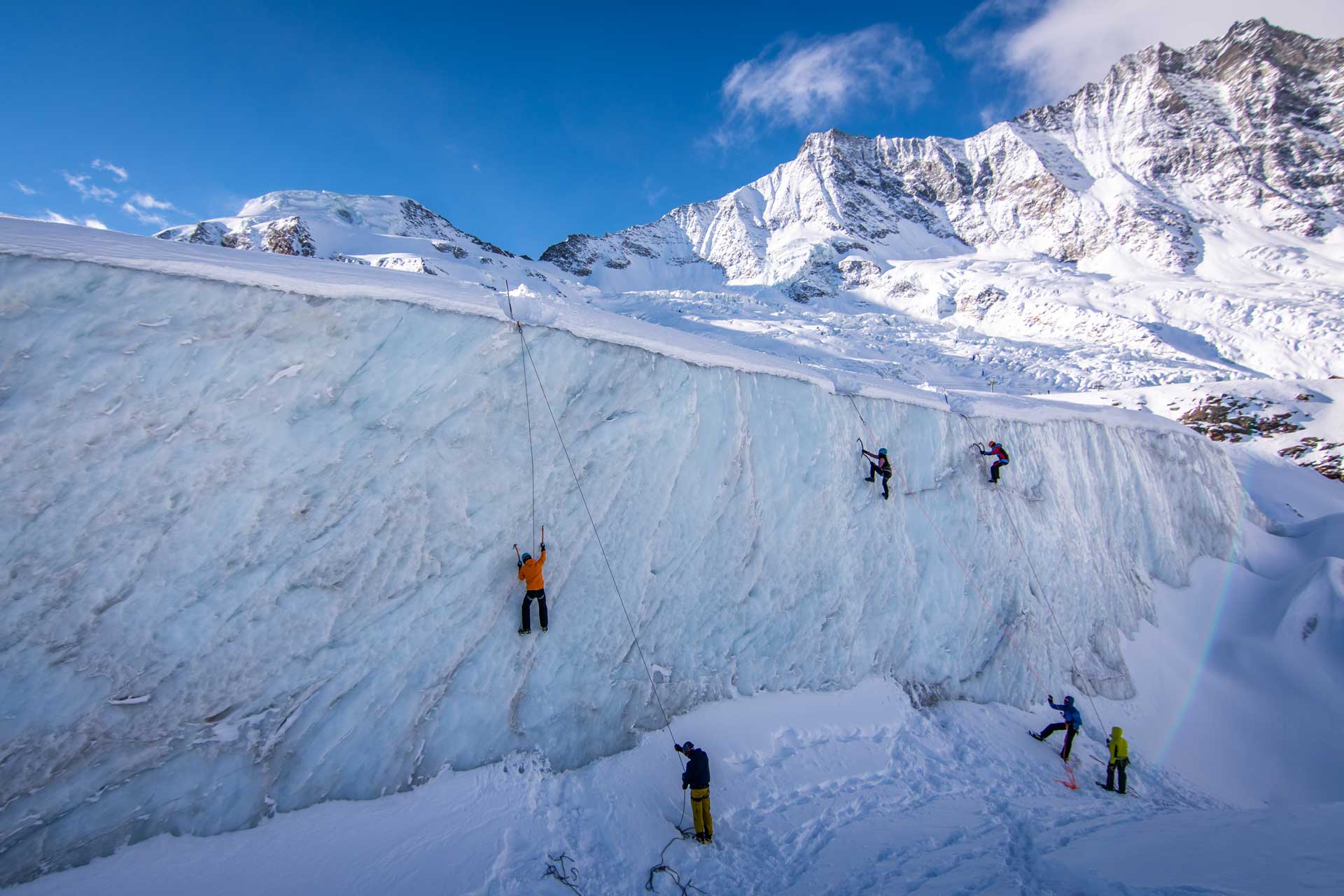 Ice Climbing in Switzerland