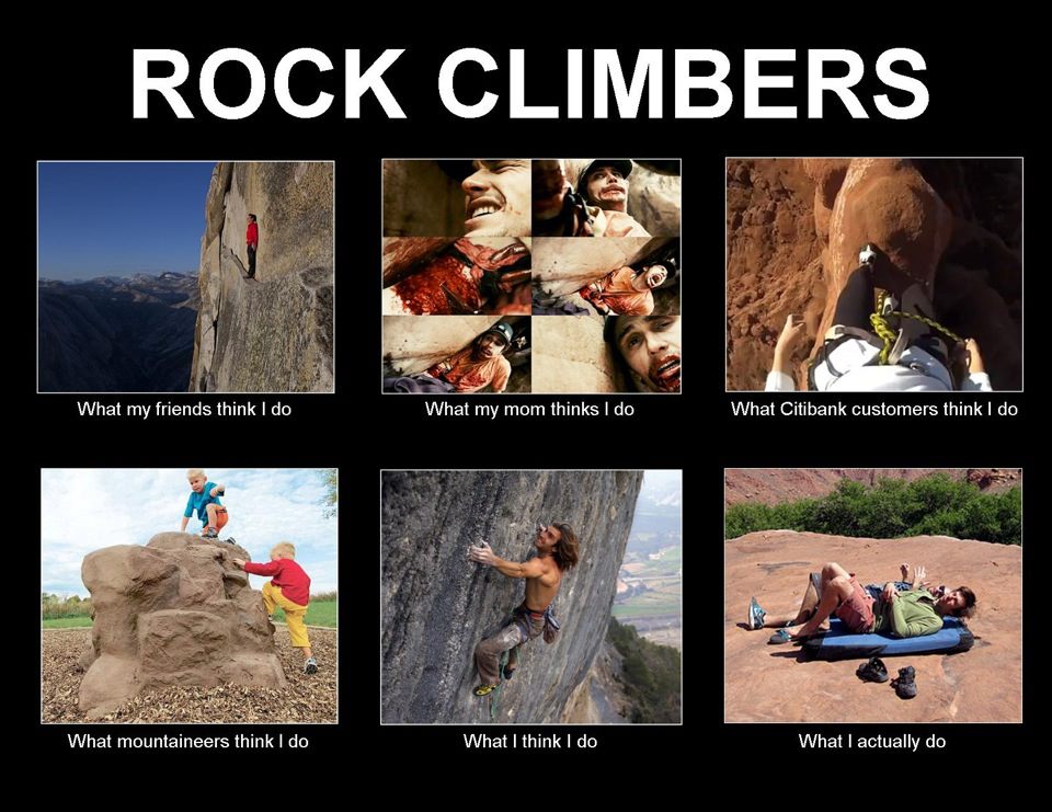 rock climbing memes