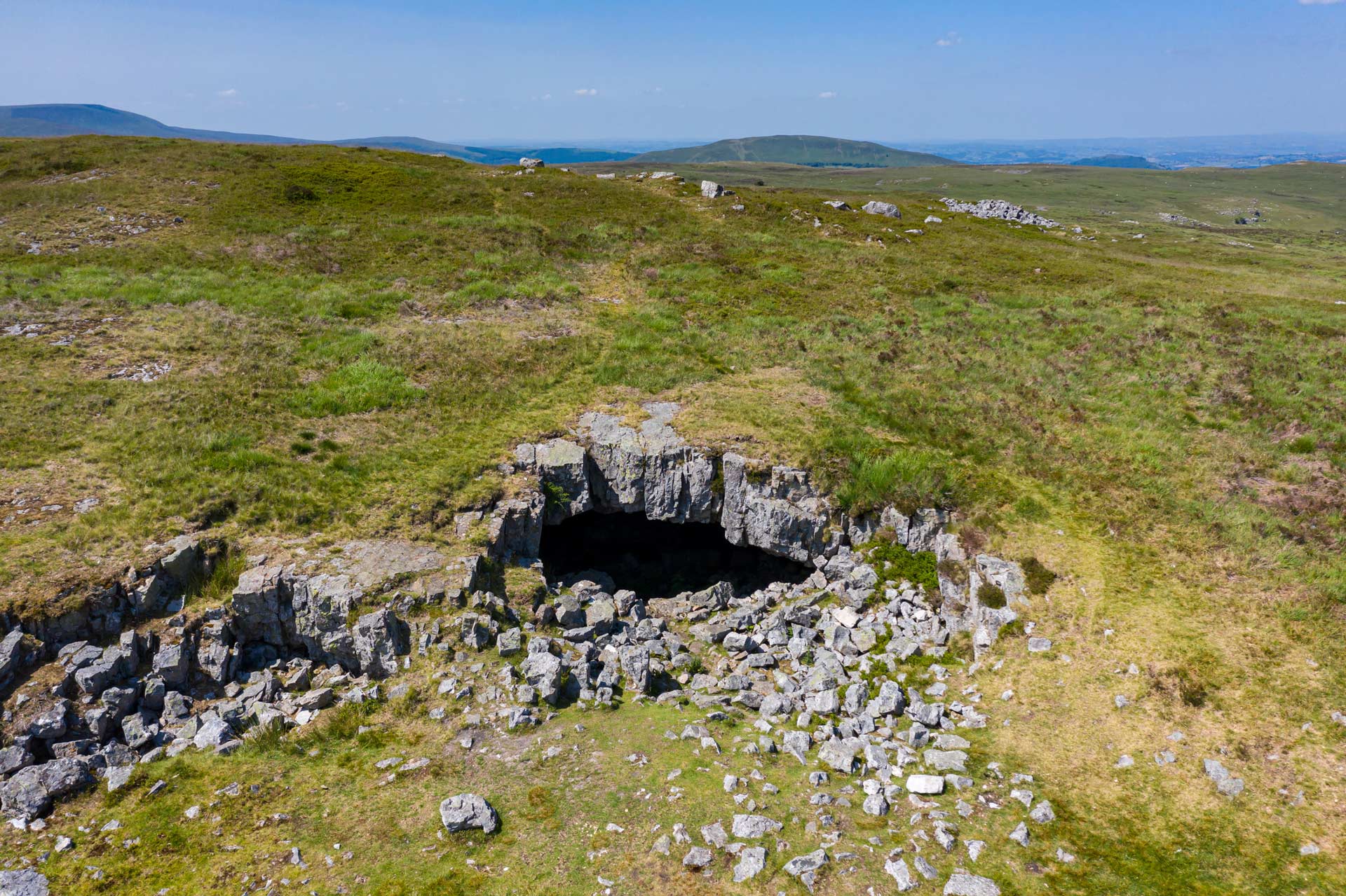 Caving-In-Wales-UK