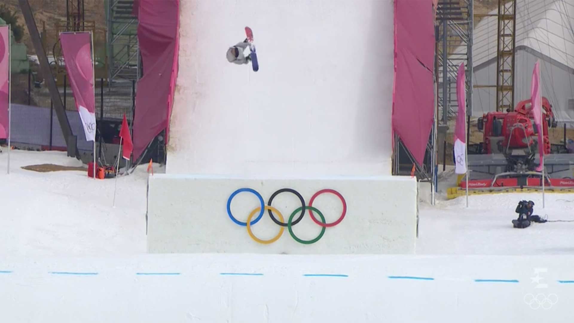 Sometimes Big Air is at its best when it's all about going full send. Props to Chris Corning for nearly sticking the quad.