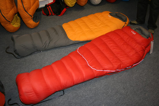 Rab Alpine and Neutrino Bags