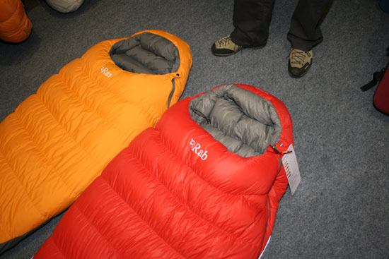 Rab Alpine and Neutrino Bags