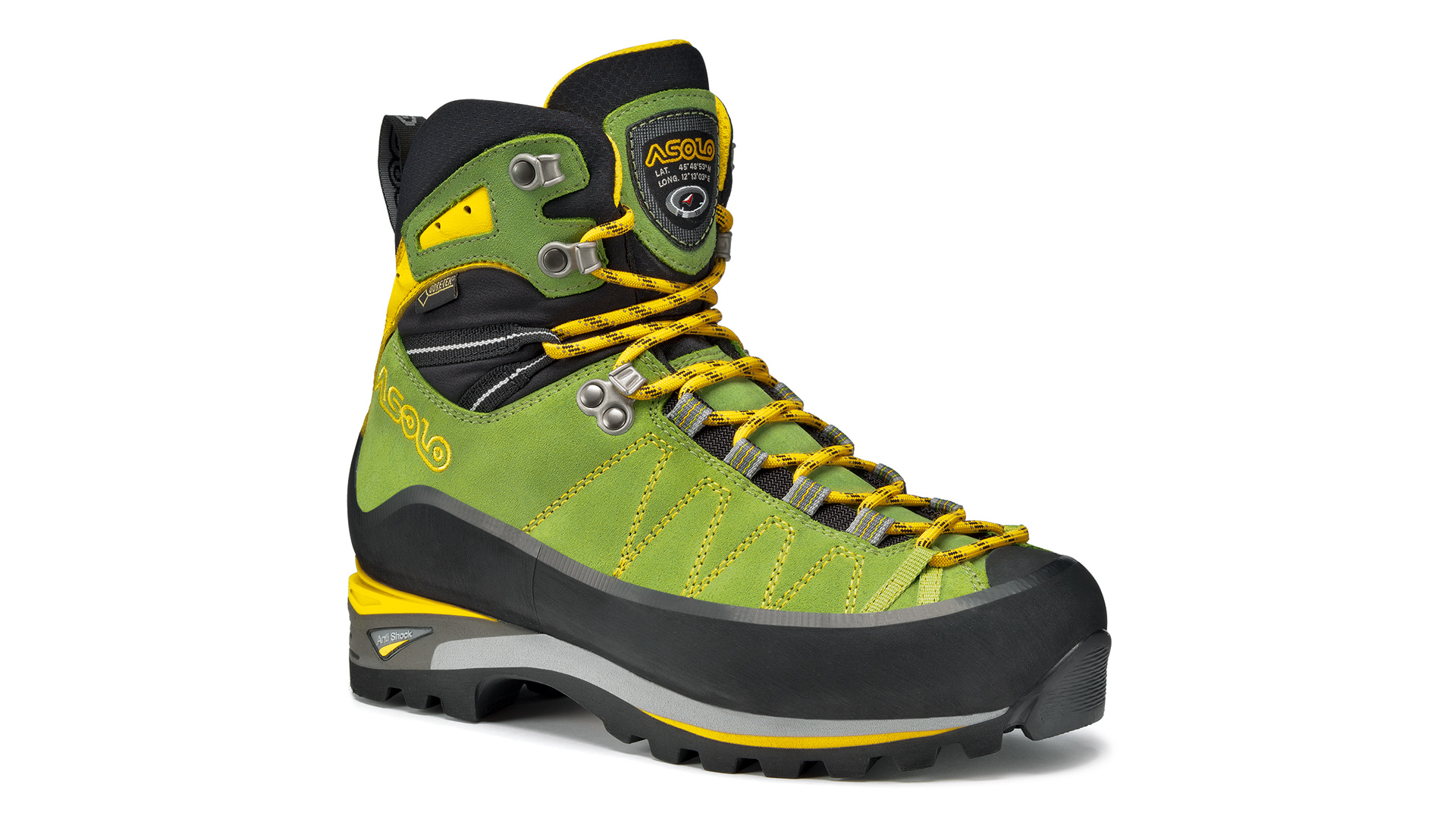 Asolo Elbrus GV studio shot lime green