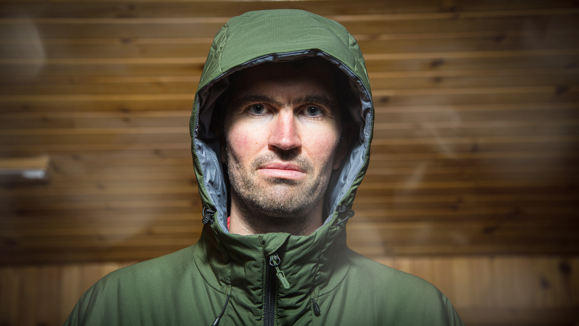 Marmot Astrum Jacket hood close-up