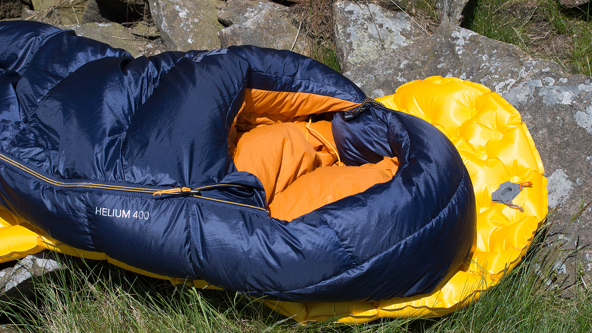 Mountain Equipment Helium 400 sleeping bag hood