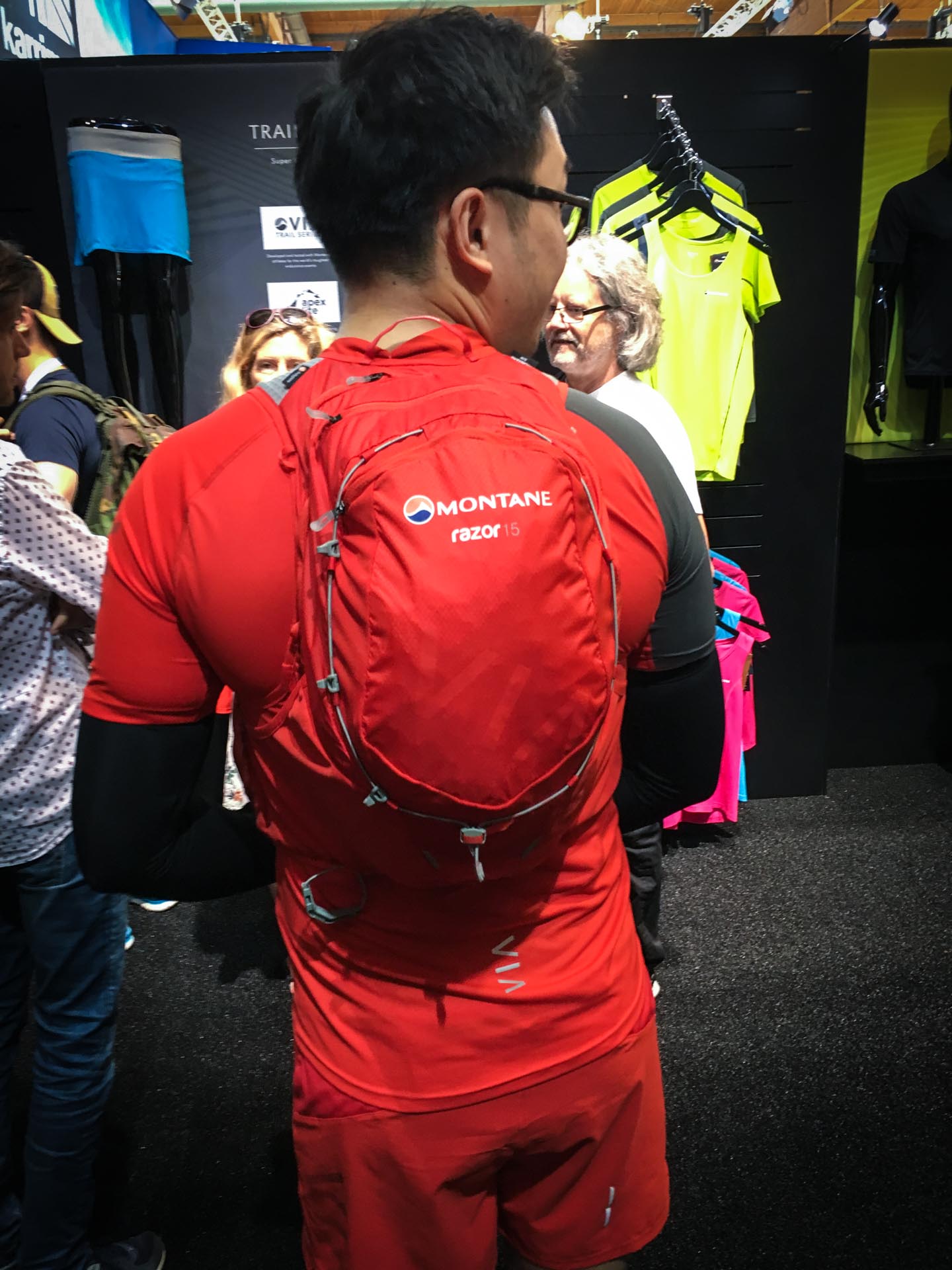 Montane’s VIA range includes this Razor trail running pack