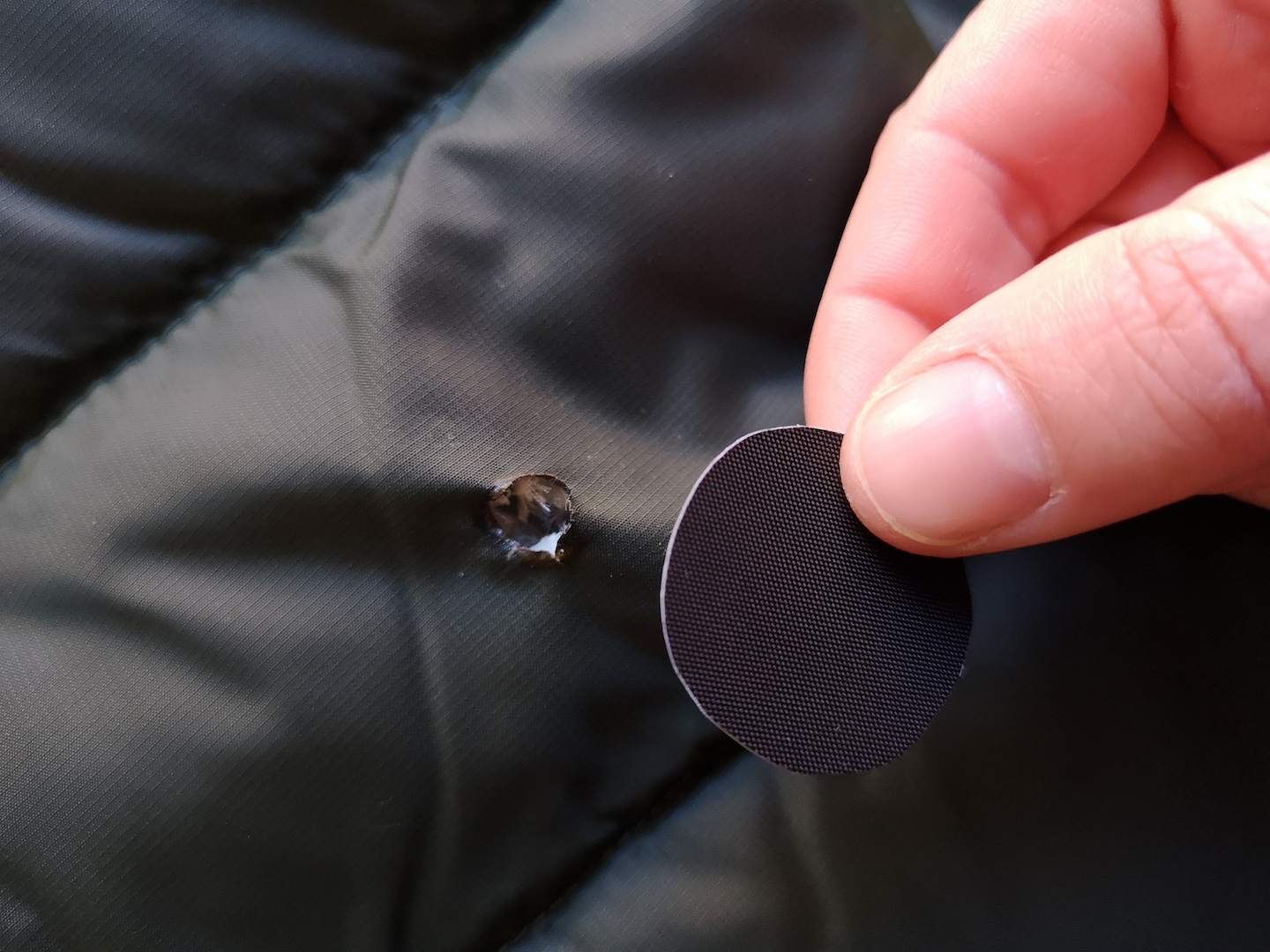 How To Patch And Repair A Hole In A Down Jacket | Will