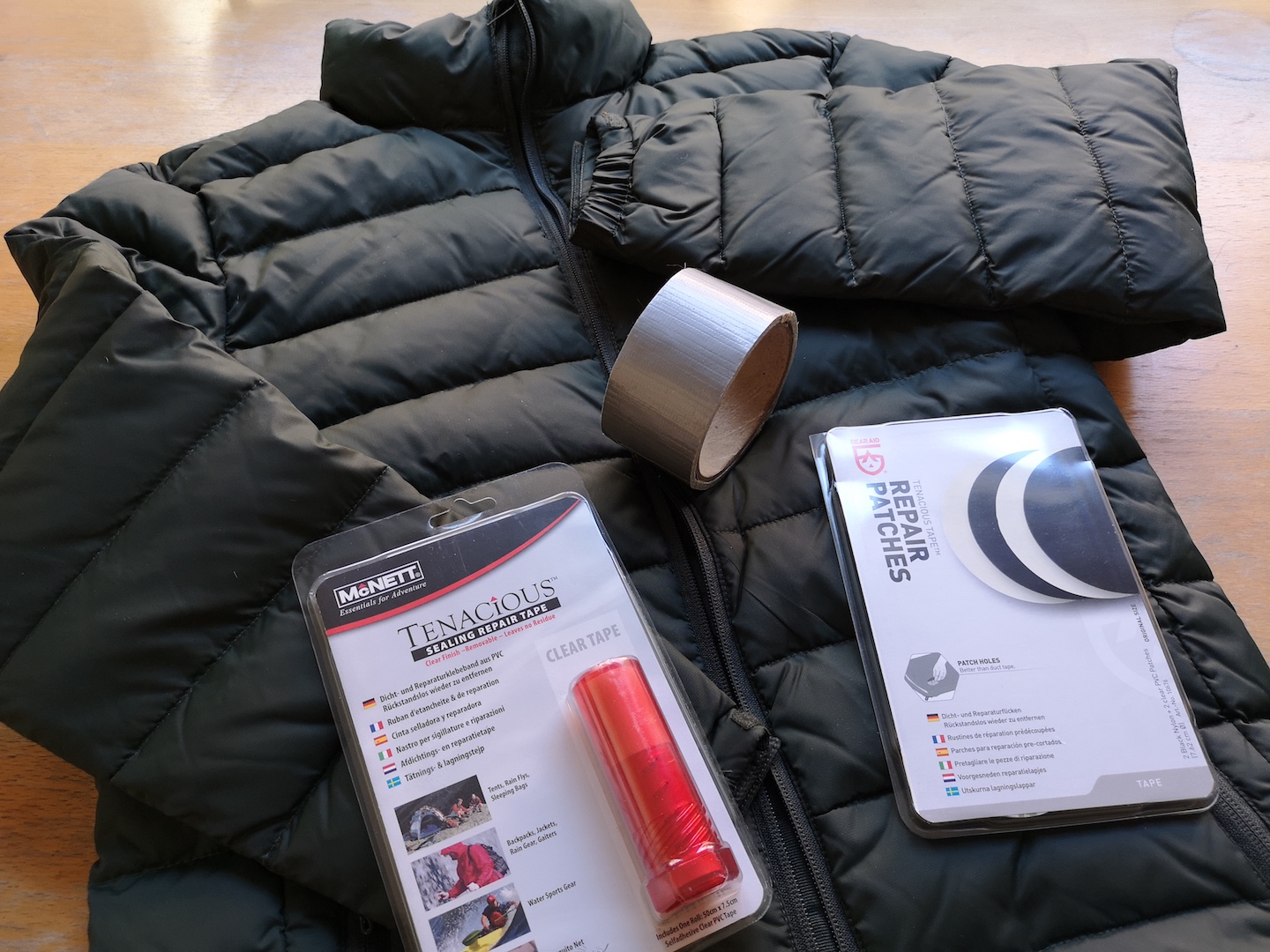 How To Patch And Repair A Hole In A Down Jacket | Will