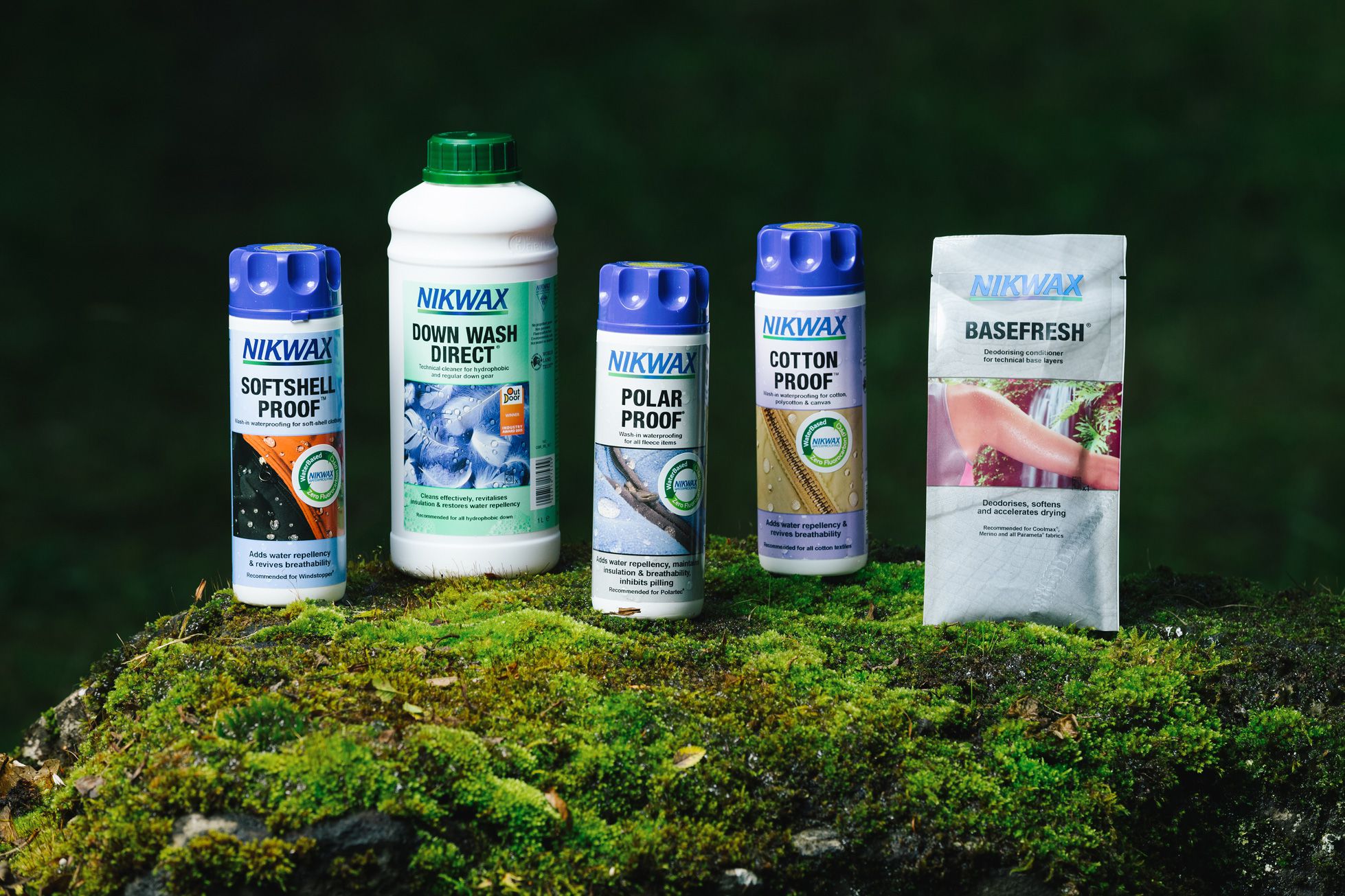 Some of the other products available from Nikwax. Photo: Chris Johnson