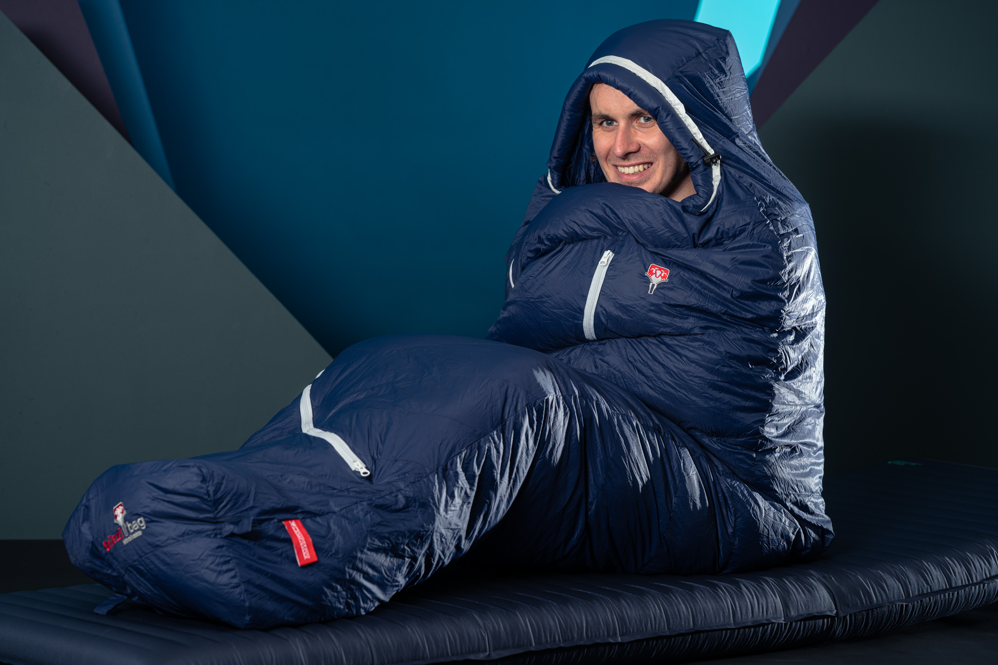 Best three-season sleeping bags - Gruezi Biopod DownWool Ice 185 