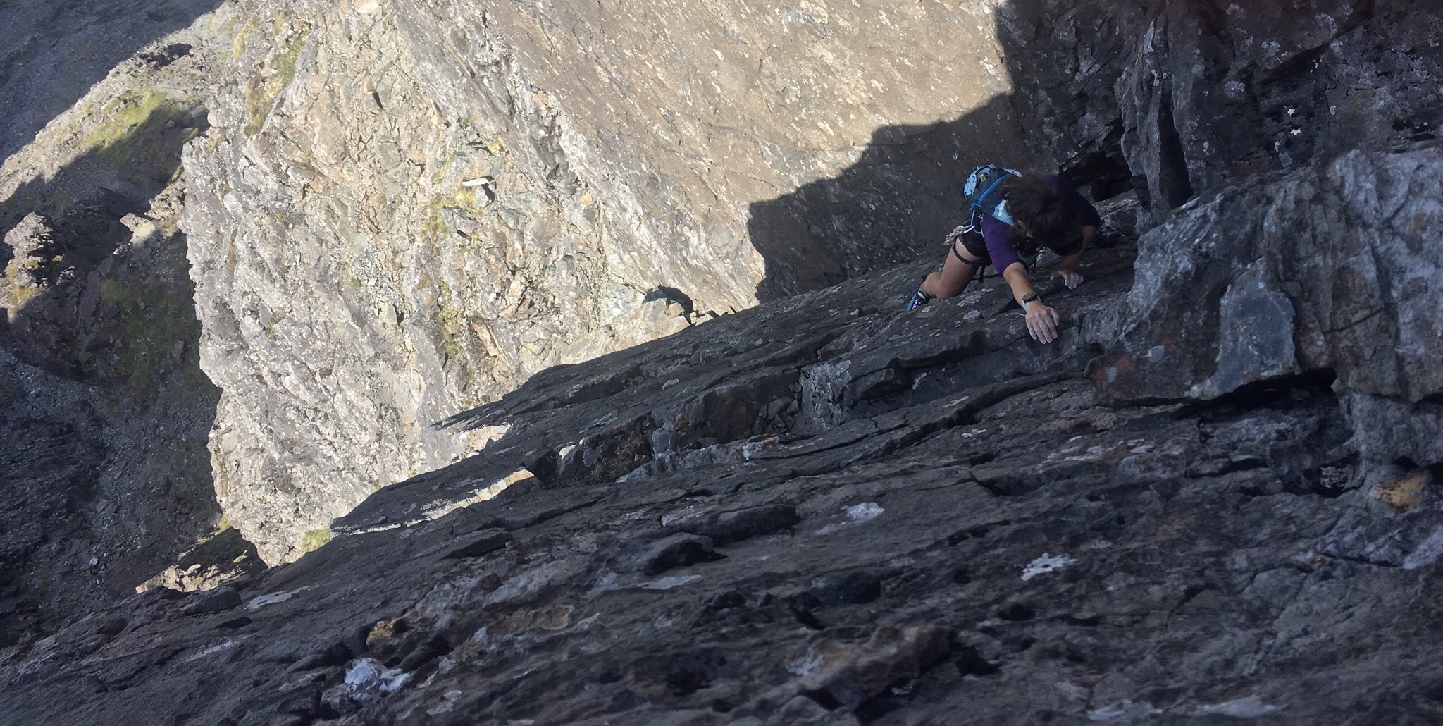 Kelli Roberts sets a Cuillin Traverse record